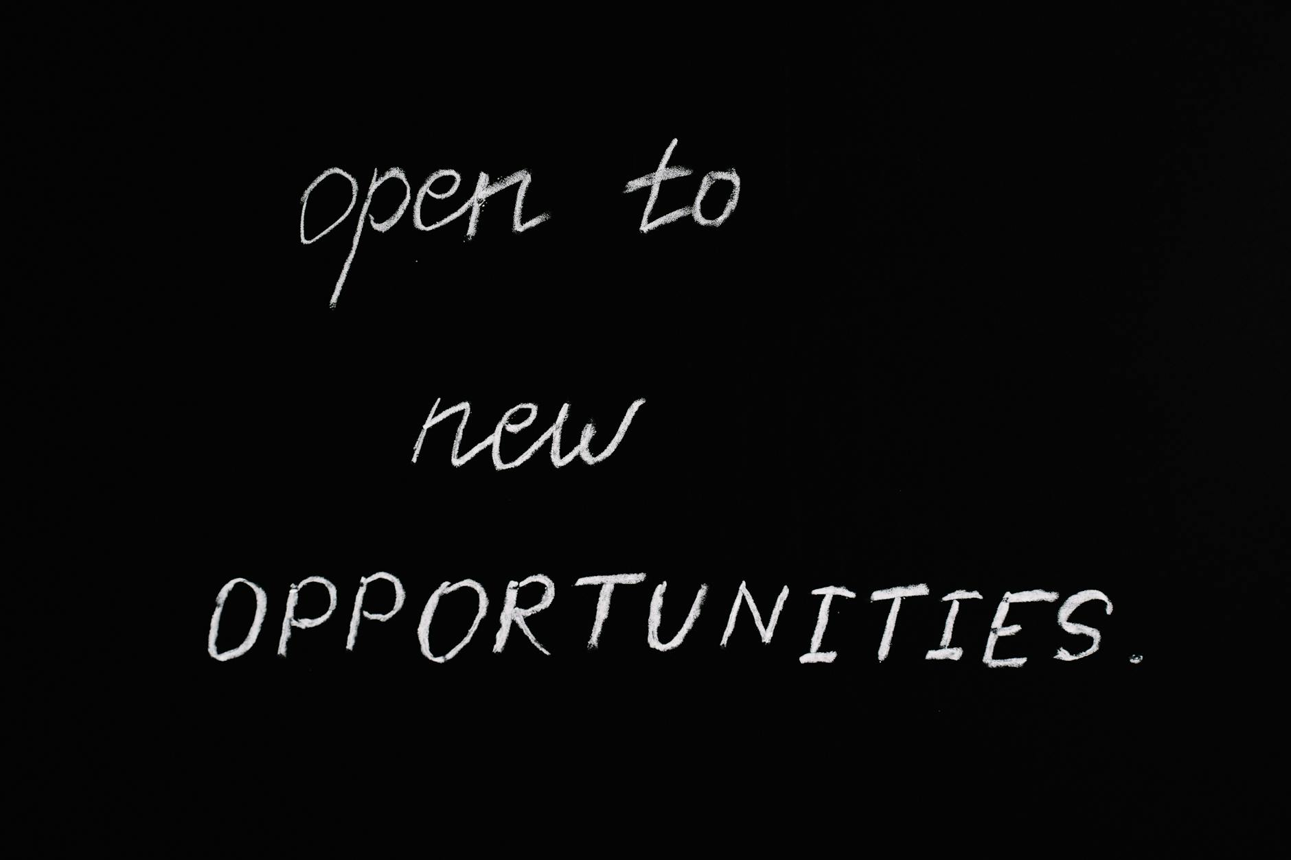 A New Day – A New Year – New Opportunities